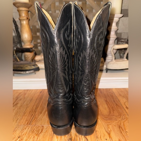 Corral Genuine Goat Skin Leather cowboy boots. GREAT EMBROIDERY Size 10 D VGUC. - Picture 6 of 14
